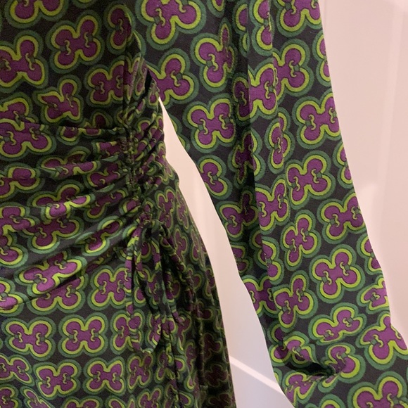 London Times Faux Wrap Dress - Picture 7 of 16